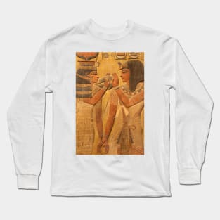 Other Treasures Of The Louvres - 7 - Hathor And Seti © Long Sleeve T-Shirt